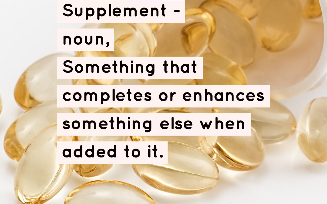 Supplements…